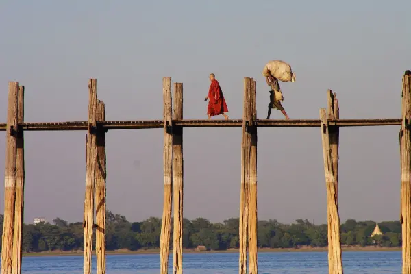 Mandalay, U-Bein Bridge