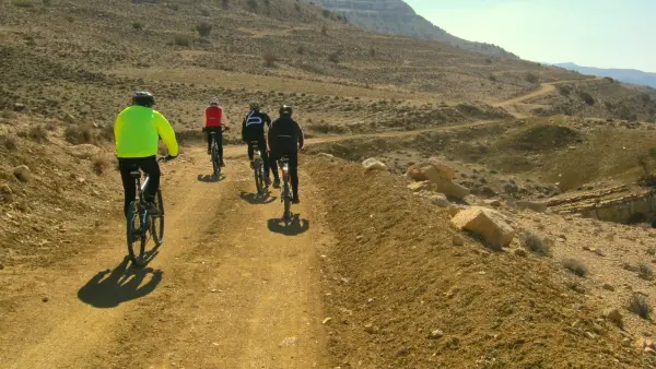 Dana to Petra in MTB