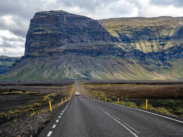 Iceland on the road