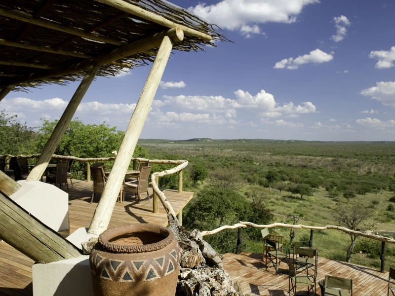 Ongava Lodge, Terrazza