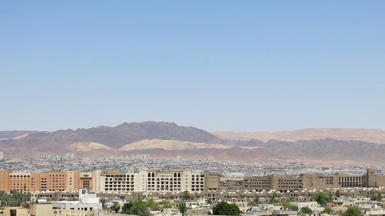 Aqaba vista città