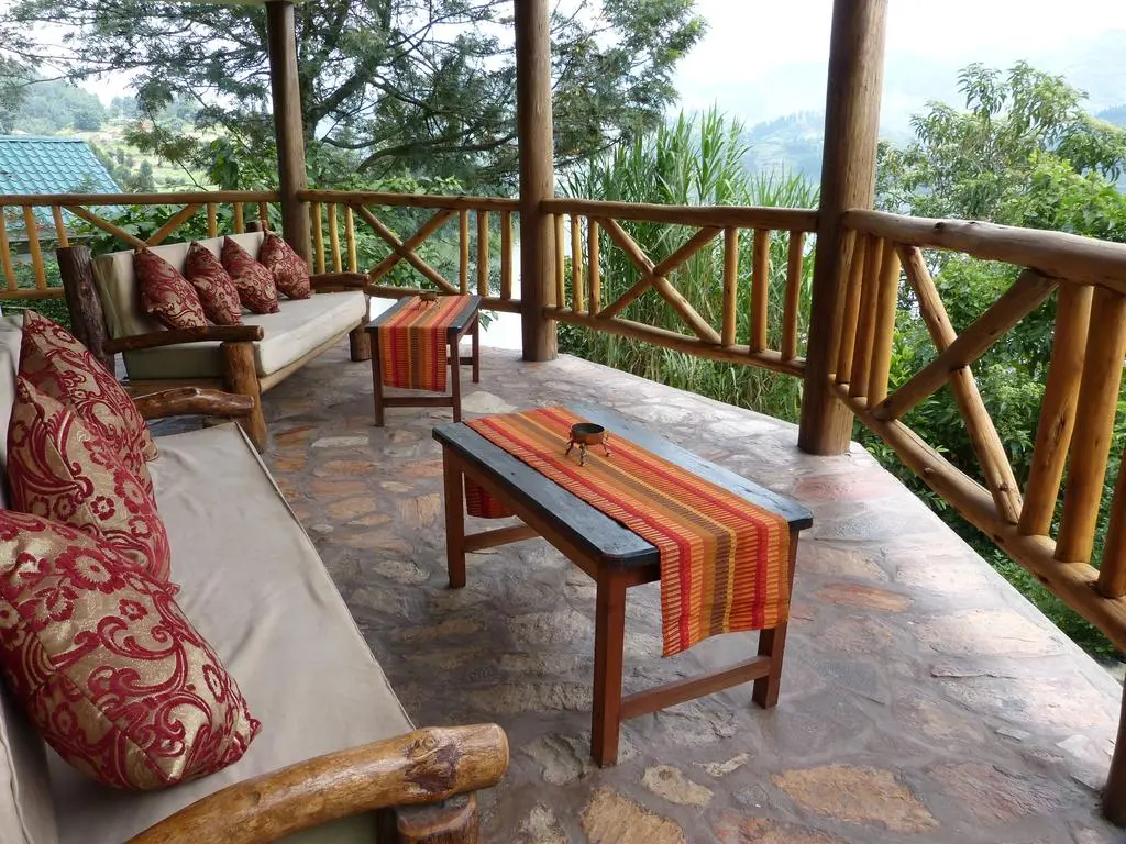 Bwindi Jungle Lodge, Veranda