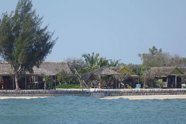 Ecolodge du Menabe, vista dal mare