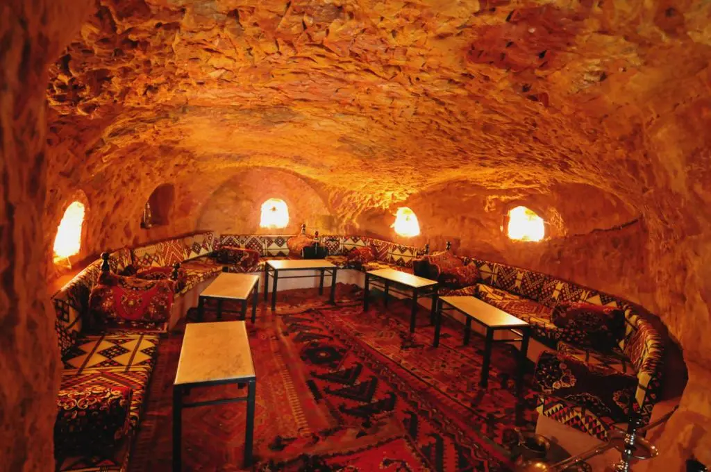 Hotel Edom, ristorante nella grotta