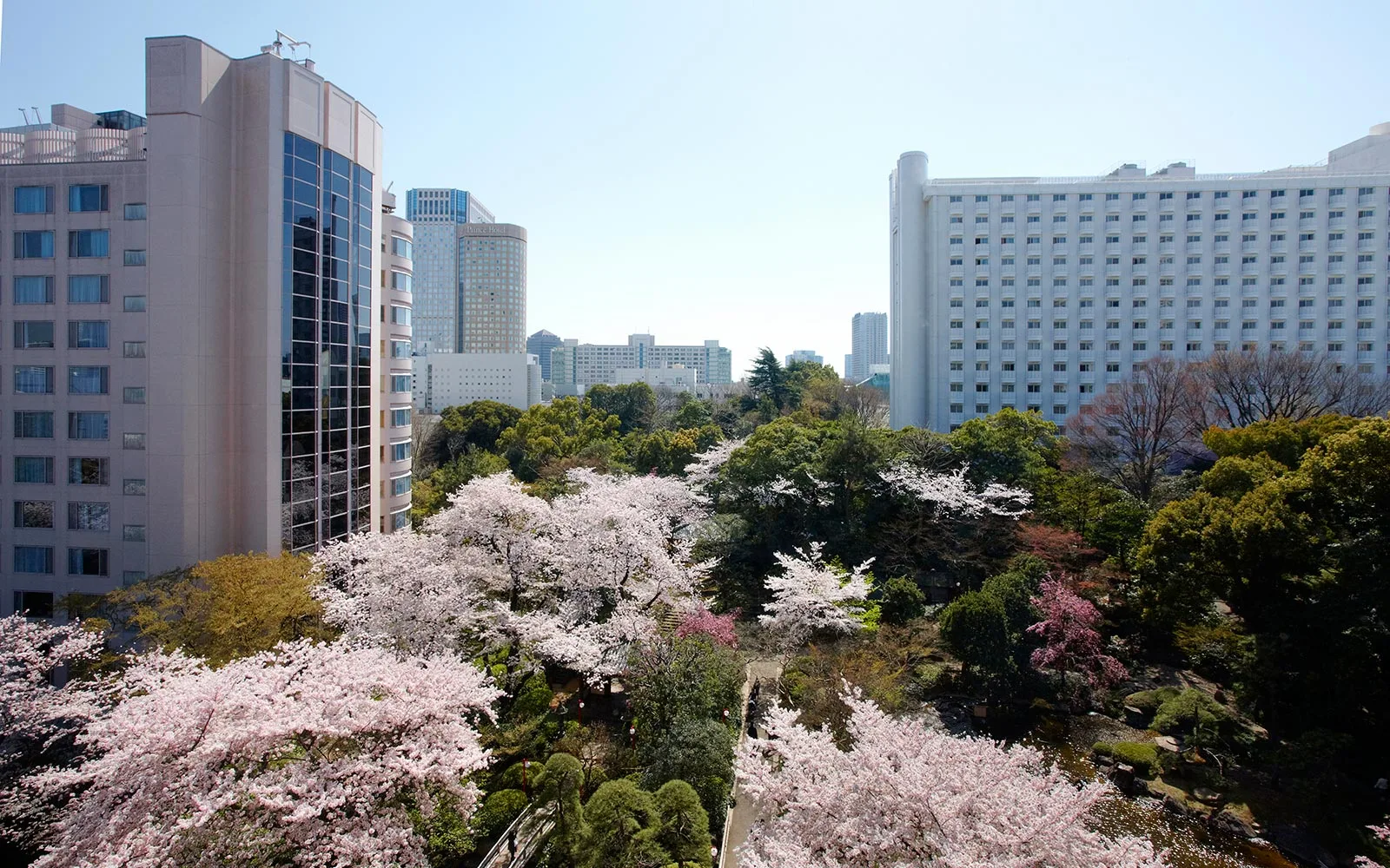 Grand Prince Hotel New Takanawa, giardino in fiore