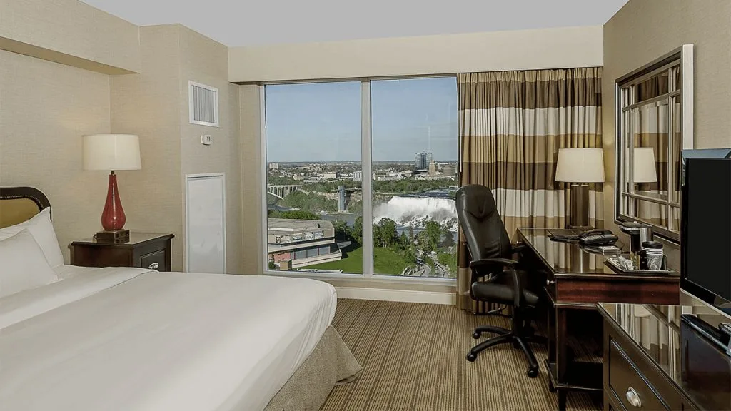 Hilton Niagara Falls Fallsview, camera con vista