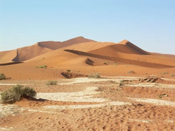 Namibia, dune nel deserto del Namib