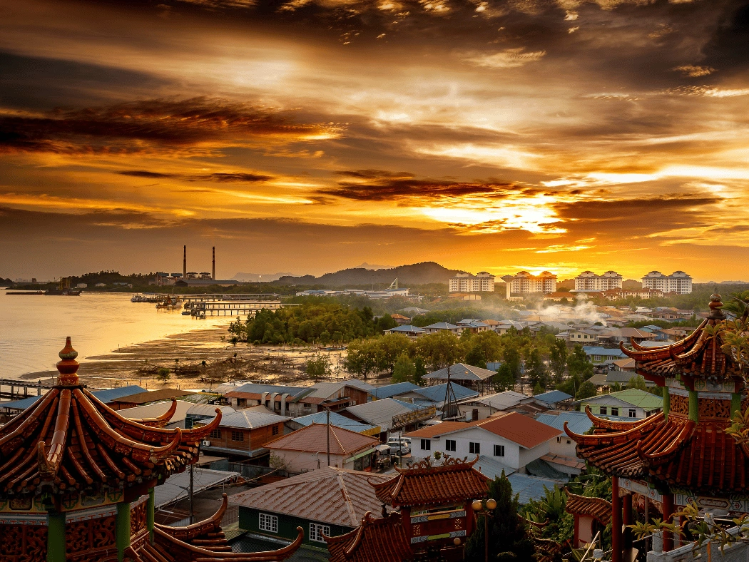 Kuching_sunset