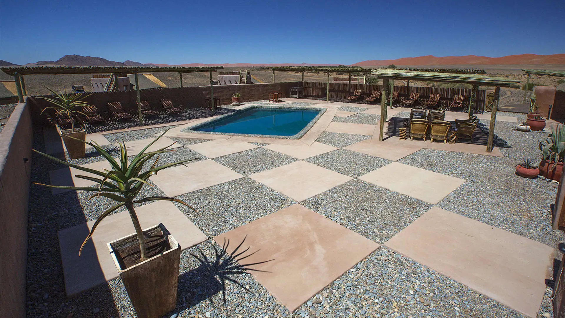 Kulala Desert Lodge, Piscina