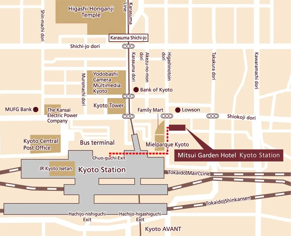 Mitsui_Garden_Hotel_Kyoto_Ekimae__map