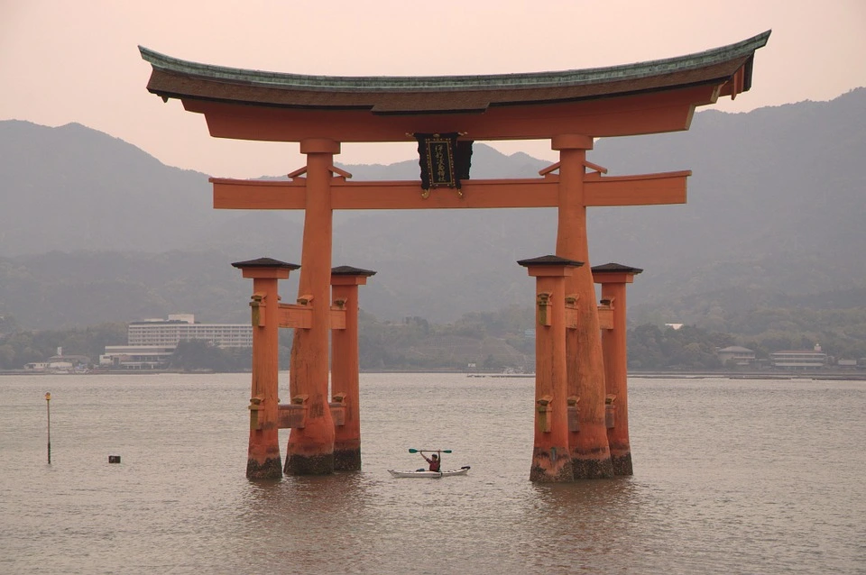 Isola di Miyajima, portale di Itsukushima