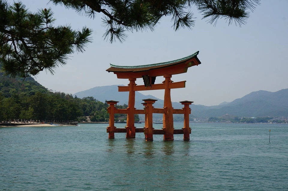 Miyajima, Porta sul mare