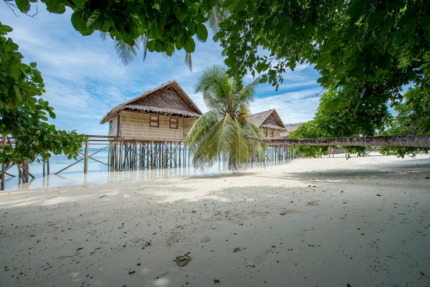 papua_paradise_ecoresort_SUP-Bungalows-From-Beach