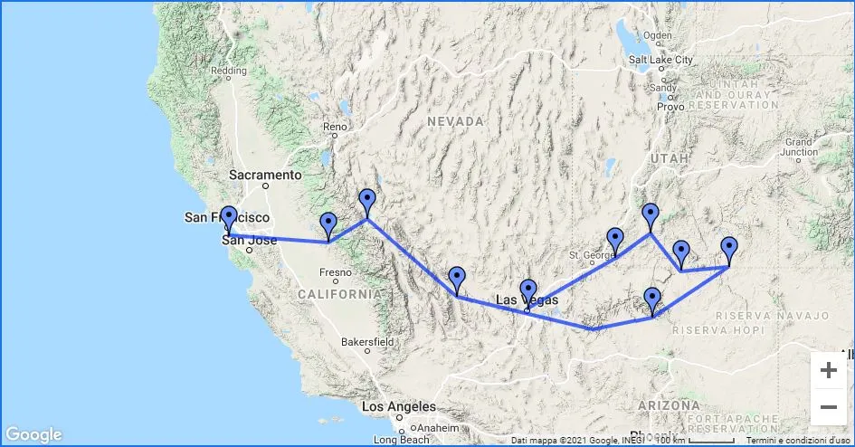 parchi-nazionali-west-usa-map