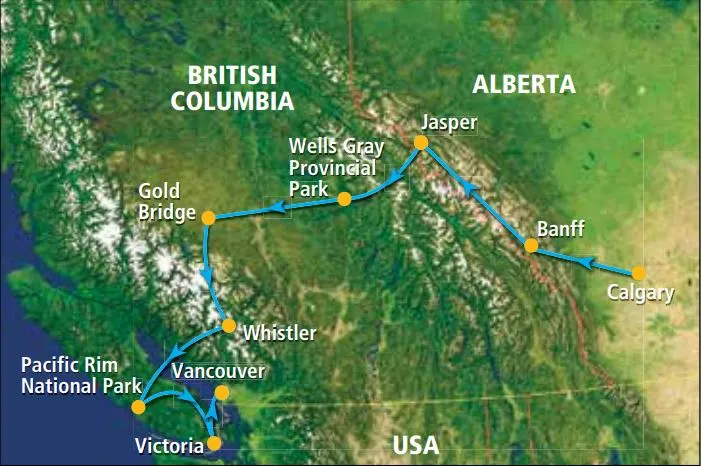 self-drive-transcanada-west-map