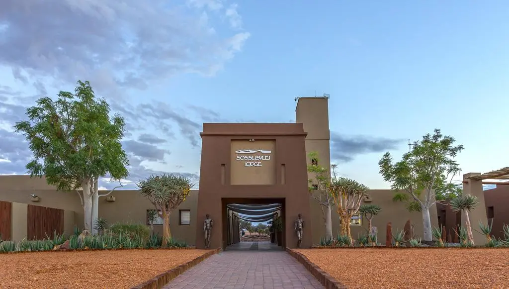 Sossusvlei Lodge, ingresso