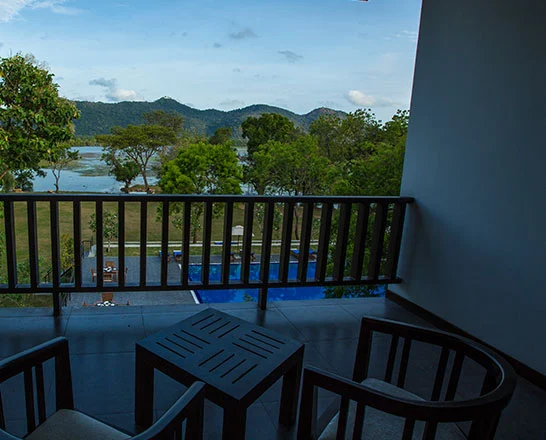 Tamarind Lake Hotel, Balcone camera