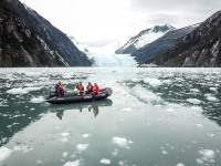 Australis, scialuppe verso il Calafate